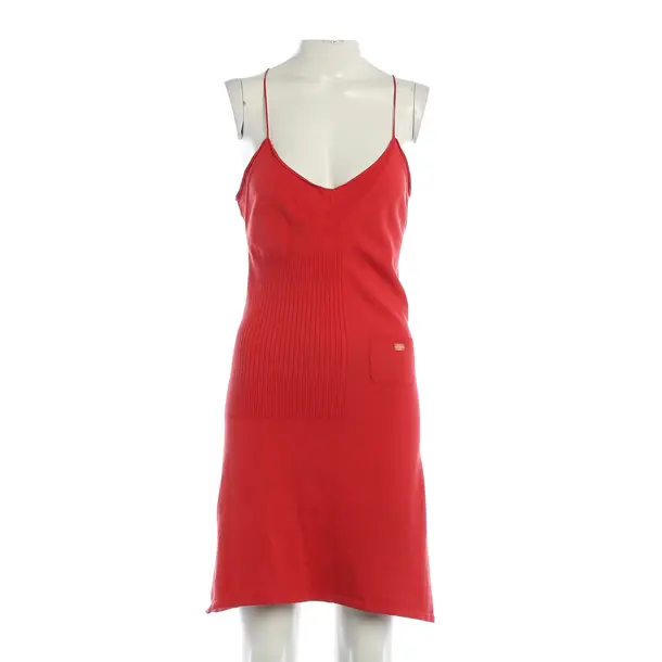 Dress, in Red, Cotton, Chanel