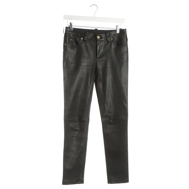 Pants, in Black, Leather, Louis Vuitton