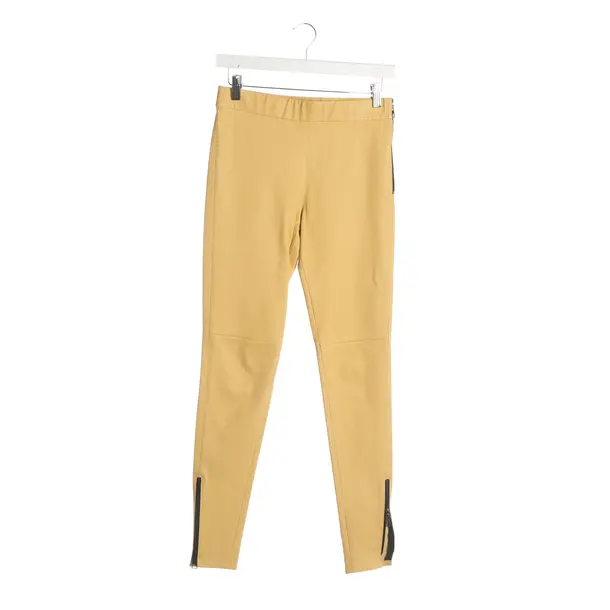 Pants, in Mustard Yellow, Leather, Louis Vuitton