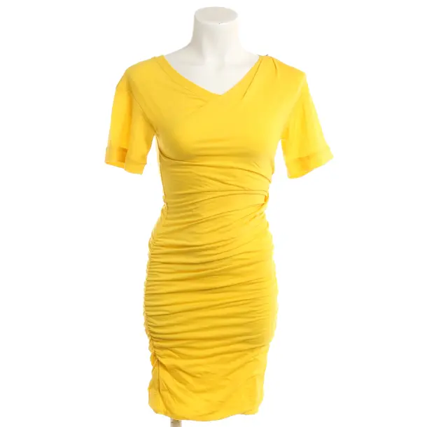 Dress, in Yellow, Wool, Louis Vuitton