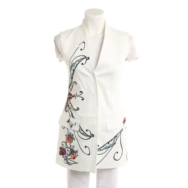 Blazer, in White, Cotton, Dondup