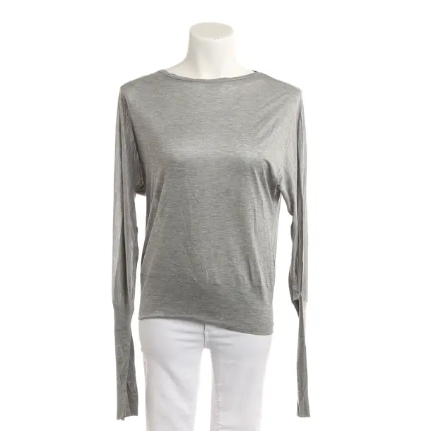 Long Sleeve Shirt, in Light Gray, Viscose, Dondup