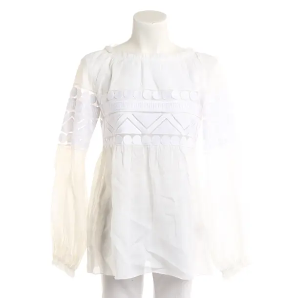 Bluse, in Cream, Ramie, Dondup