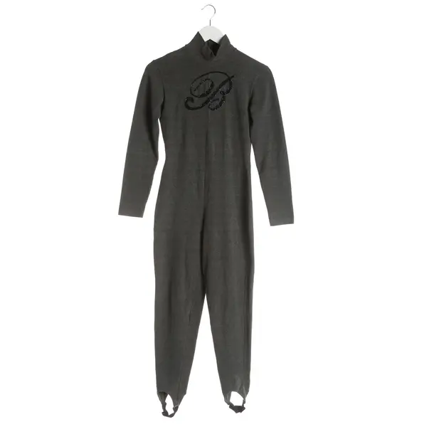 Jumpsuit, in Grau, Baumwolle, Blumarine