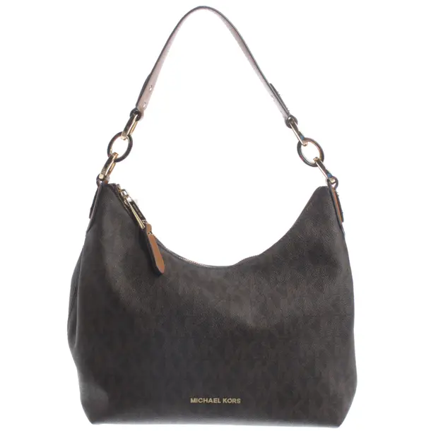 Schultertasche, in Braun, Leder, Michael Kors