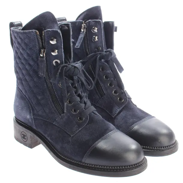 Boots, in Blue, Chanel
