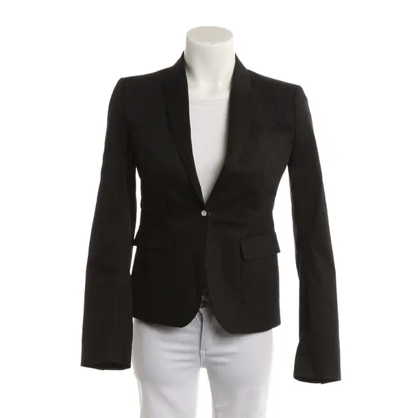 Blazer, in Schwarz, Baumwolle, Drykorn