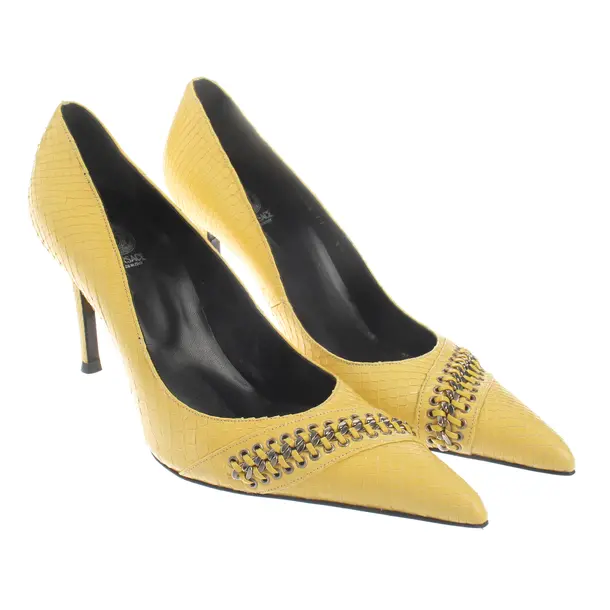 Pumps, in Gelb, Versace