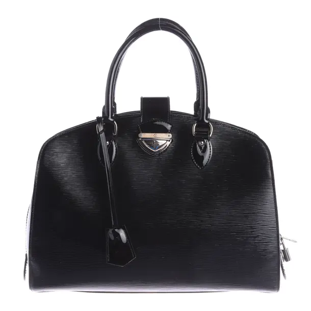 Handtasche, in Schwarz, Leder, Louis Vuitton