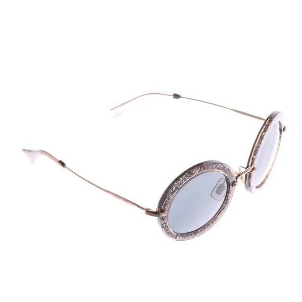 Sunglasses, in Gold, Synthetic, Miu Miu