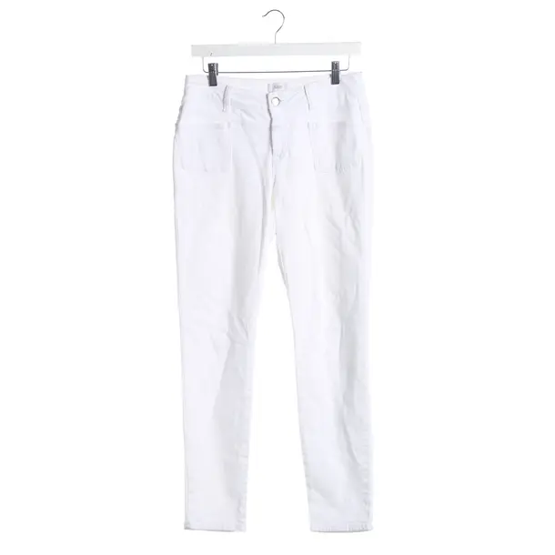 Jeans, in White, Cotton, Closed