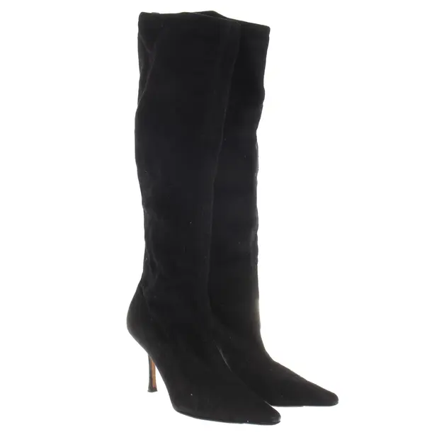 Boots, in Black, Jimmy Choo