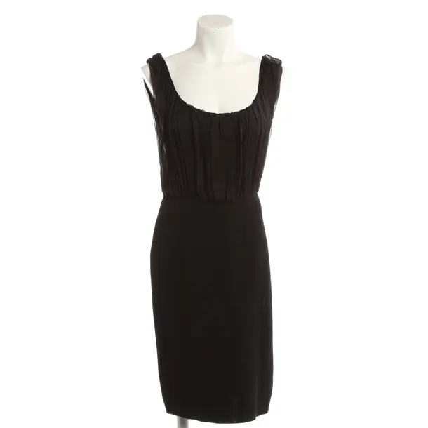 Cocktailkleid, in Schwarz, Baumwolle, Fendi