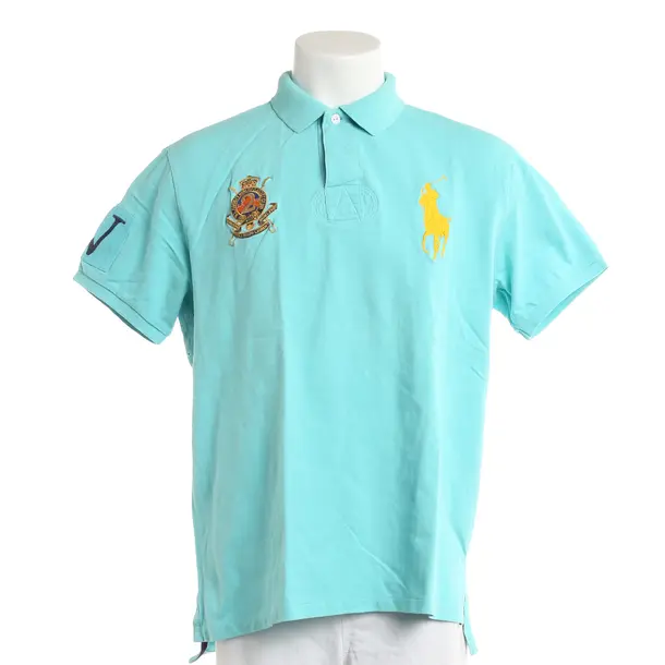 Poloshirt, in Türkis, Baumwolle, Polo Ralph Lauren