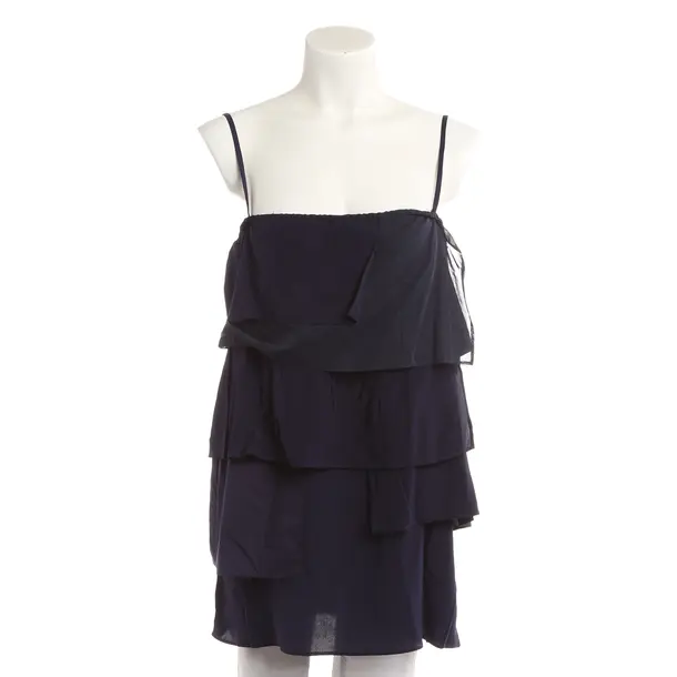 Top, in Navy, Viskose, Prada