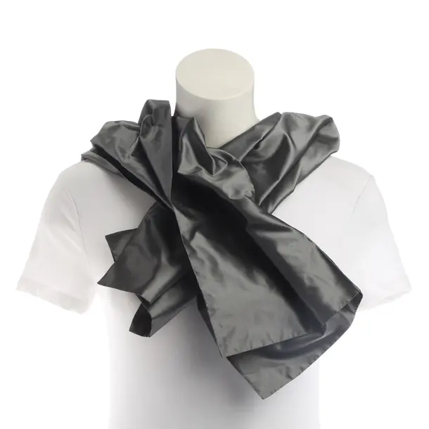 Shawl, in Light Gray, Silk, Saint Laurent