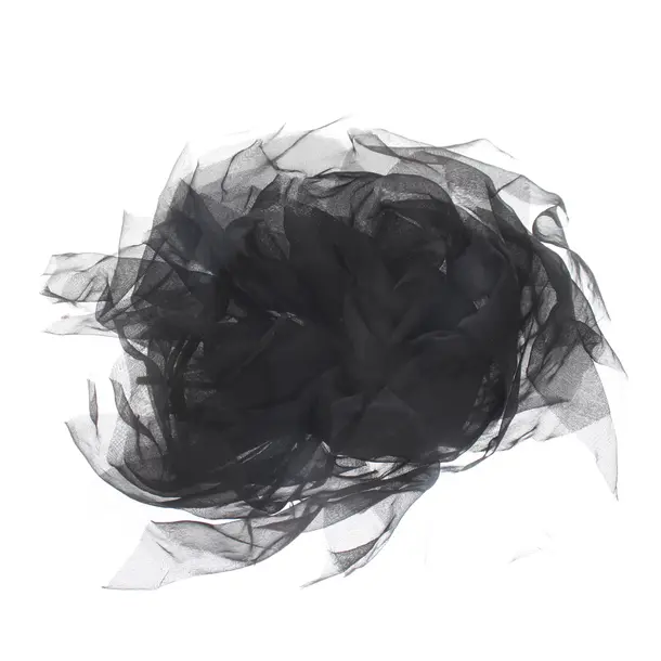 Brosche, in Schwarz, Seide, Chanel