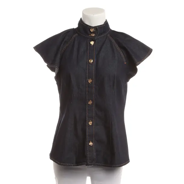 Blouse, in Blue, Cotton, Zimmermann