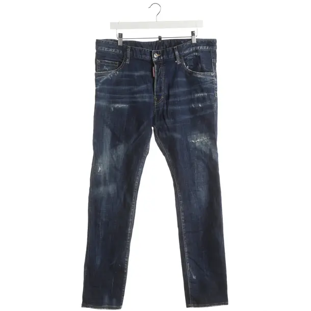 Slim Fit Jeans, in Navy, Cotton, Dsquared