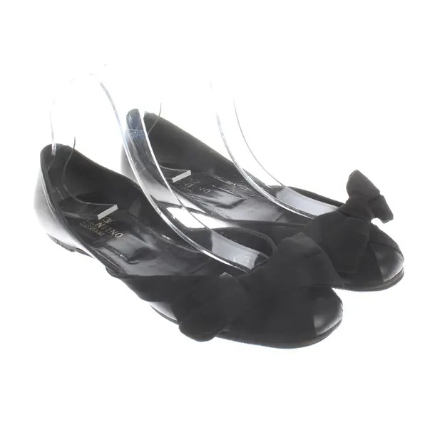 Ballet Flats, in Black, Valentino