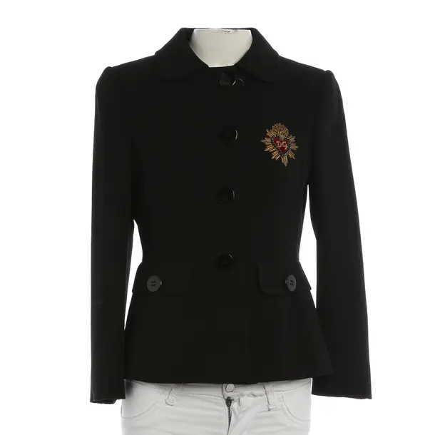 Blazer, in Black, Wool, Dolce & Gabbana