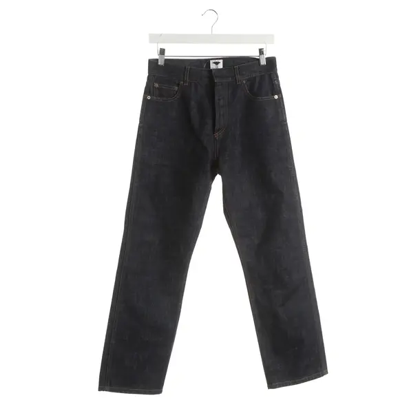 Straight Fit Jeans, in Navy, Cotton, Dior