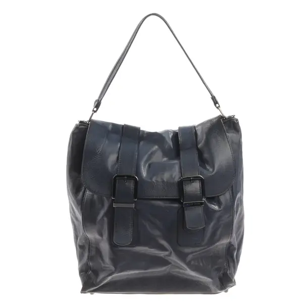 Borsa a cinture a tracolla, in Blu, Pelle, Strenesse
