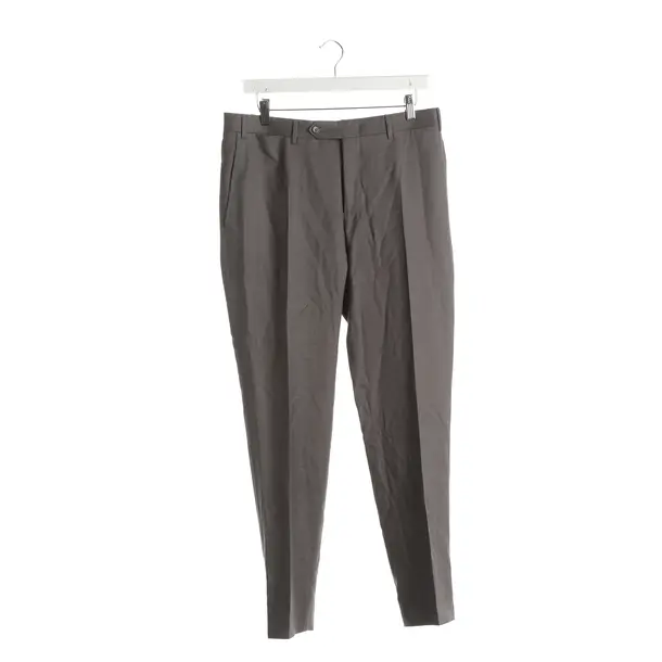 Pants, in Gray, Wool, Canali