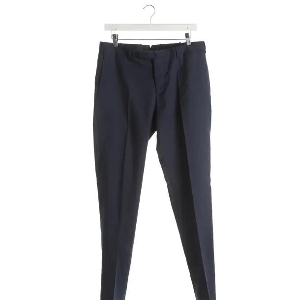 Pants, in Navy, Wool, Boglioli