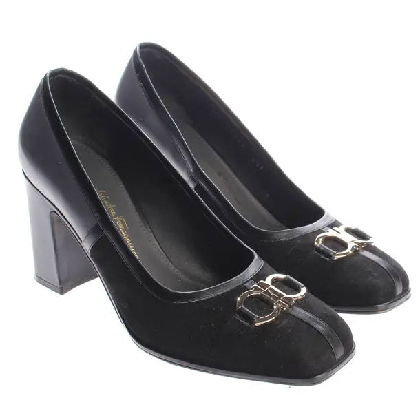 Décolleté, in Nero, Salvatore Ferragamo