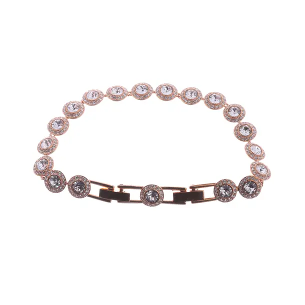 Bracelet, in Gold, Metal (metallic, metallized), Swarovski