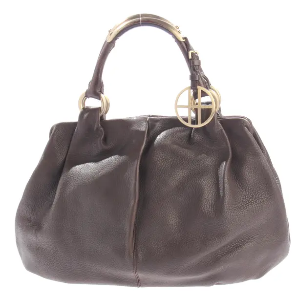 Schultertasche, in Braun, Leder, Hugo Boss