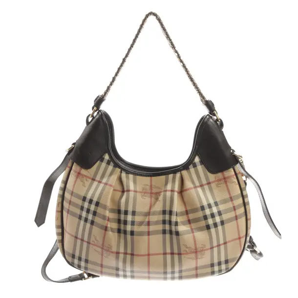Shoulder Bag, in Multicolored, Leather, Burberry