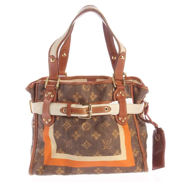 Schultertasche, in Braun, Polyester, Louis Vuitton