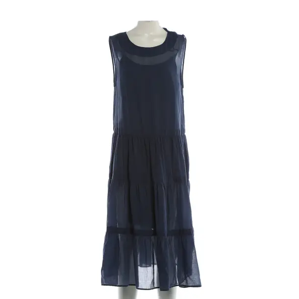 Dress, in Navy, Cotton, Emporio Armani