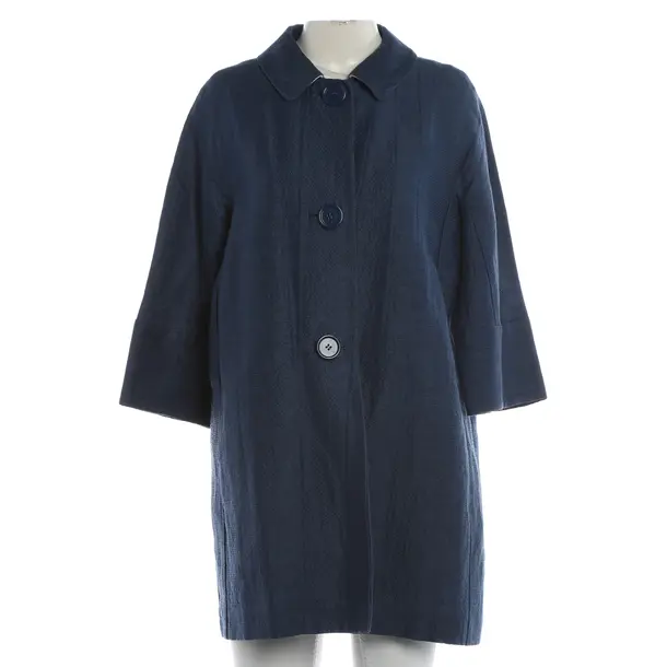 Summer Coat, in Navy, Baumwolle, Max Mara