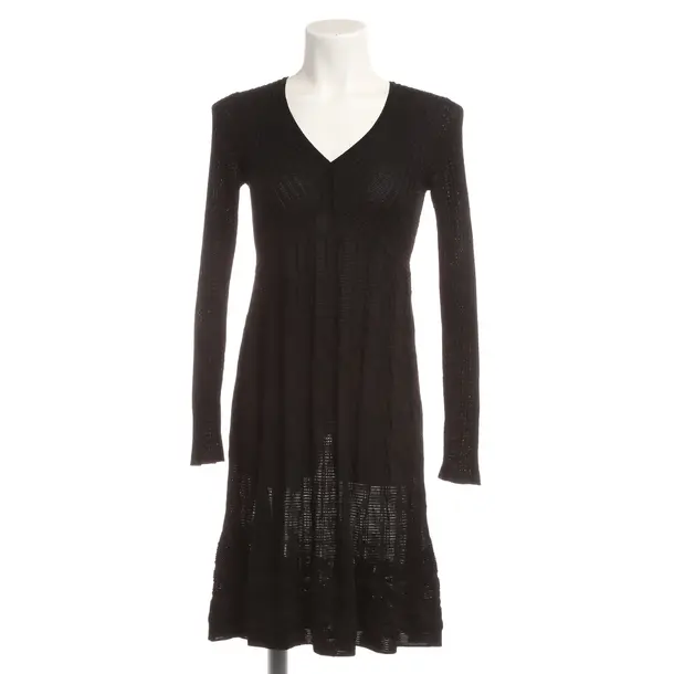 Kleid, in Schwarz, Baumwolle, Missoni M