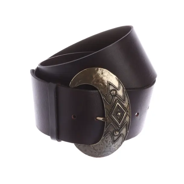 Belt, in Brown, Leather, Ba&sh