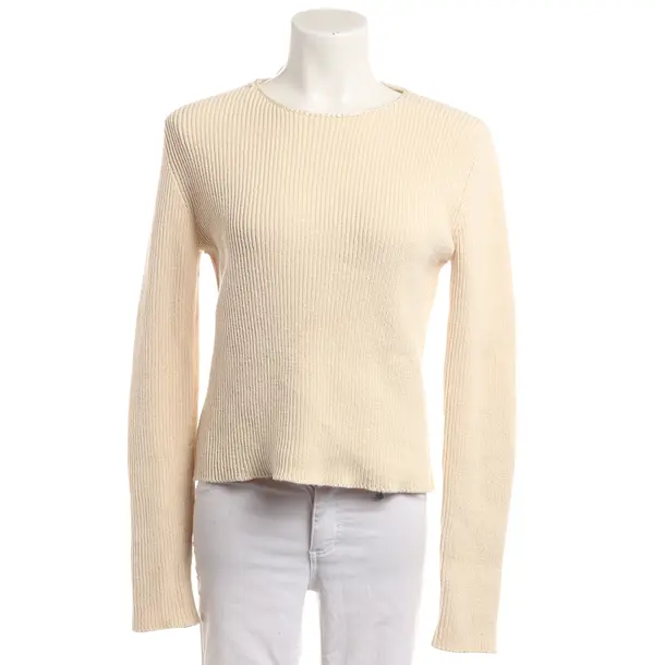 Jumper, in Cream, Cotton, Jil Sander
