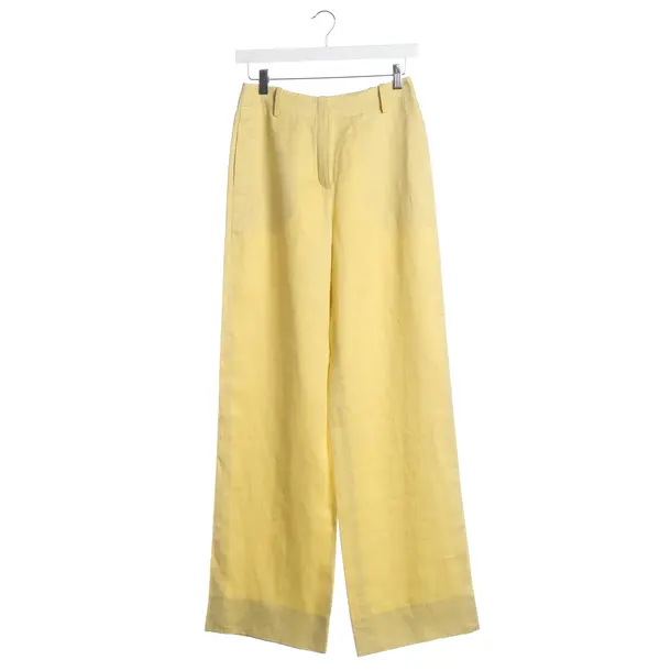 Hose, in Gelb, Leinen, Hermès