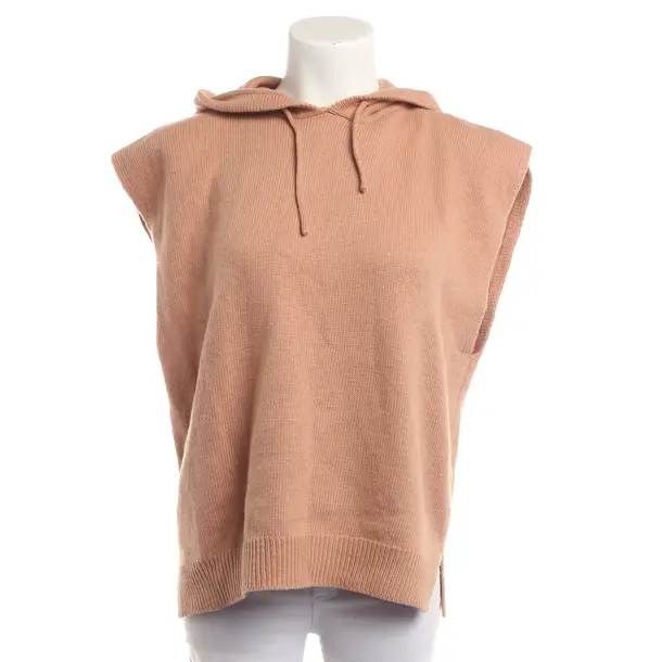 Sweater Vest, in Peach, Wool, Frankie Shop