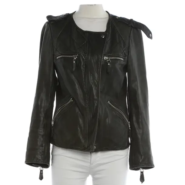 Lederjacke, in Grau, Leder, Isabel Marant Étoile