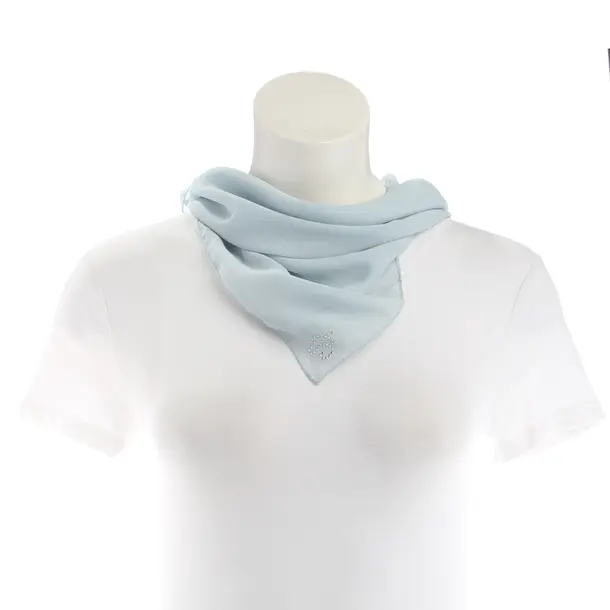 Shawl, in Light Blue, Polyester, Blumarine