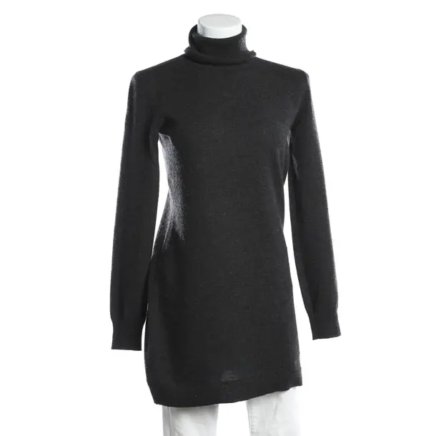 Dress, in Gray, Cashmere, Hermès