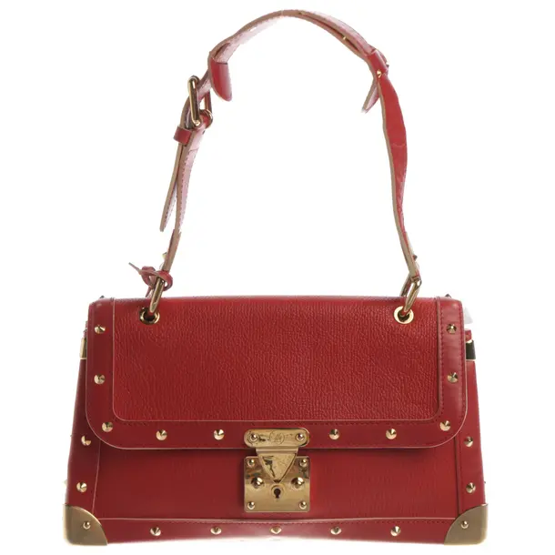 Shoulder Bag, in Red, Canvas, Louis Vuitton