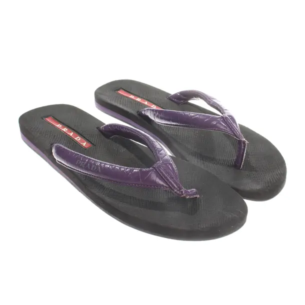 Slides, in Lila, Prada Linea Rossa