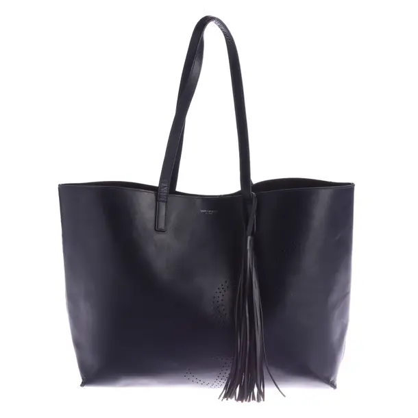 Shopper, in Marina Militare, Pelle, Saint Laurent