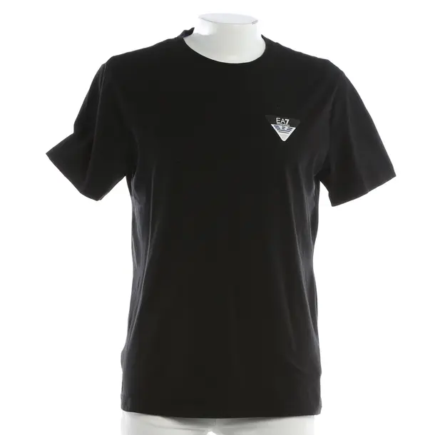 Maglietta, in Nero, Cotone, Emporio Armani