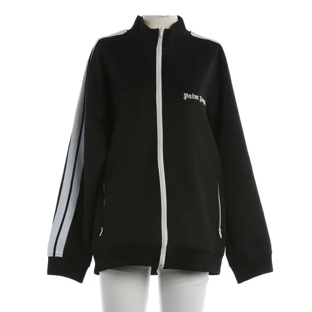 Zip-up Hoodie, in Black, Cotton, Palm Angels