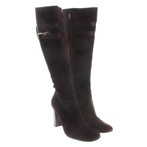 Stiefel, in Braun, Gucci